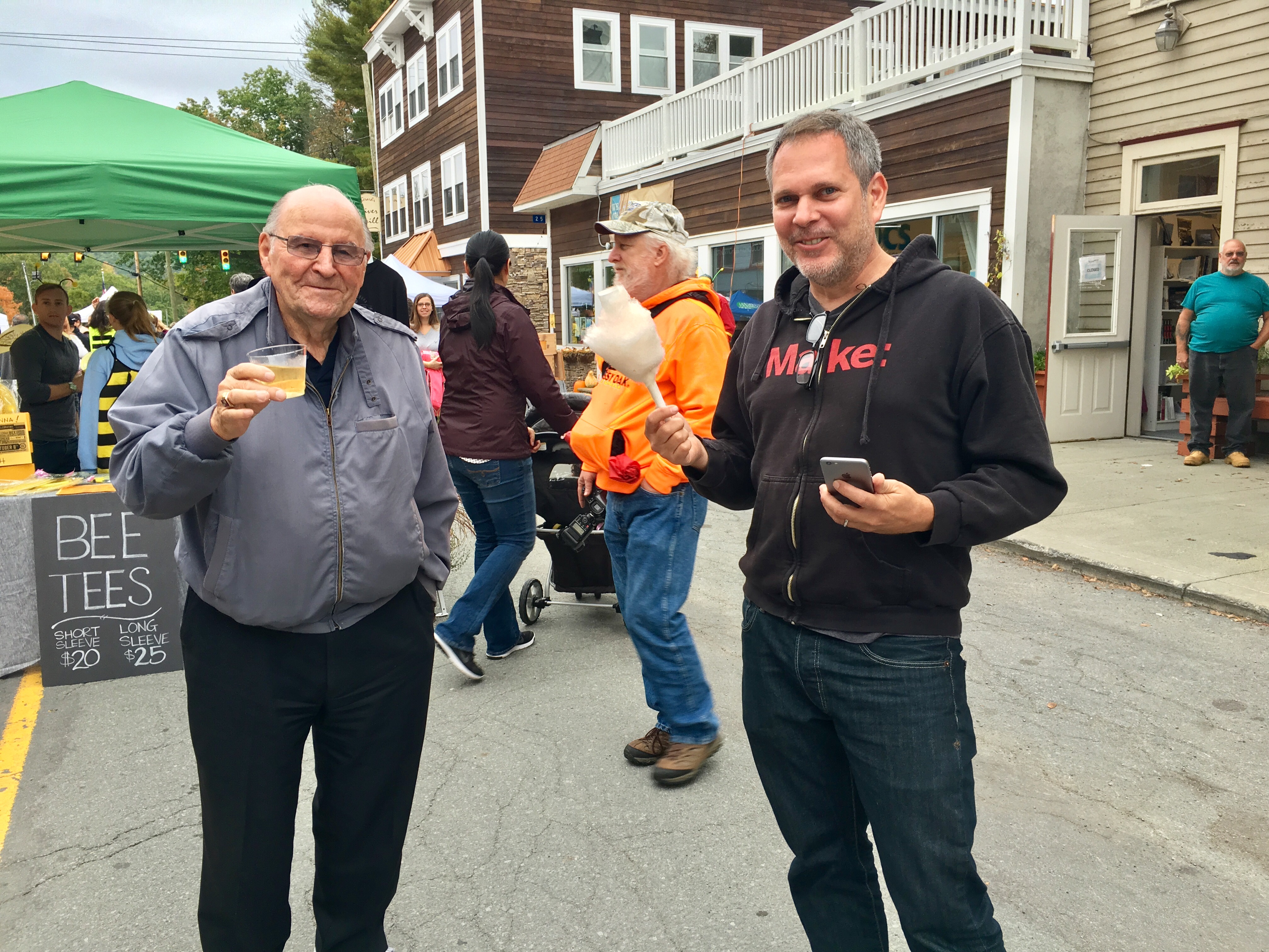 Cocktails and Cotton Candy at Honeybee Fest in Narrowsburg, NY