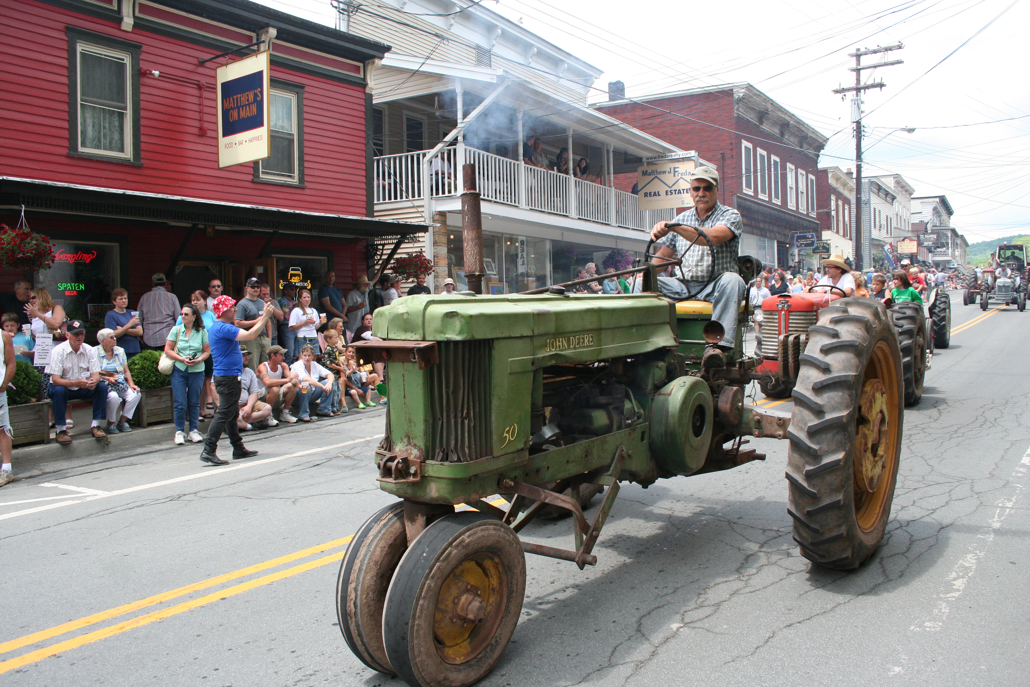 There will be both Tractor and Dog Parades!!