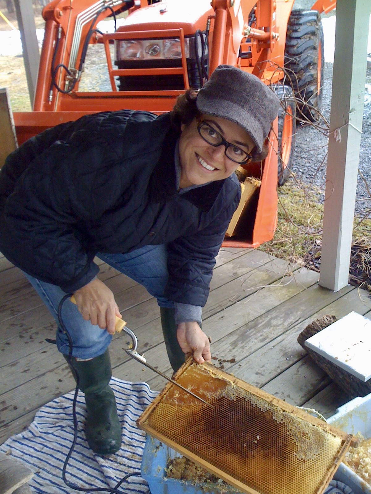 Local honey is powering multiple business ventures for Claire.