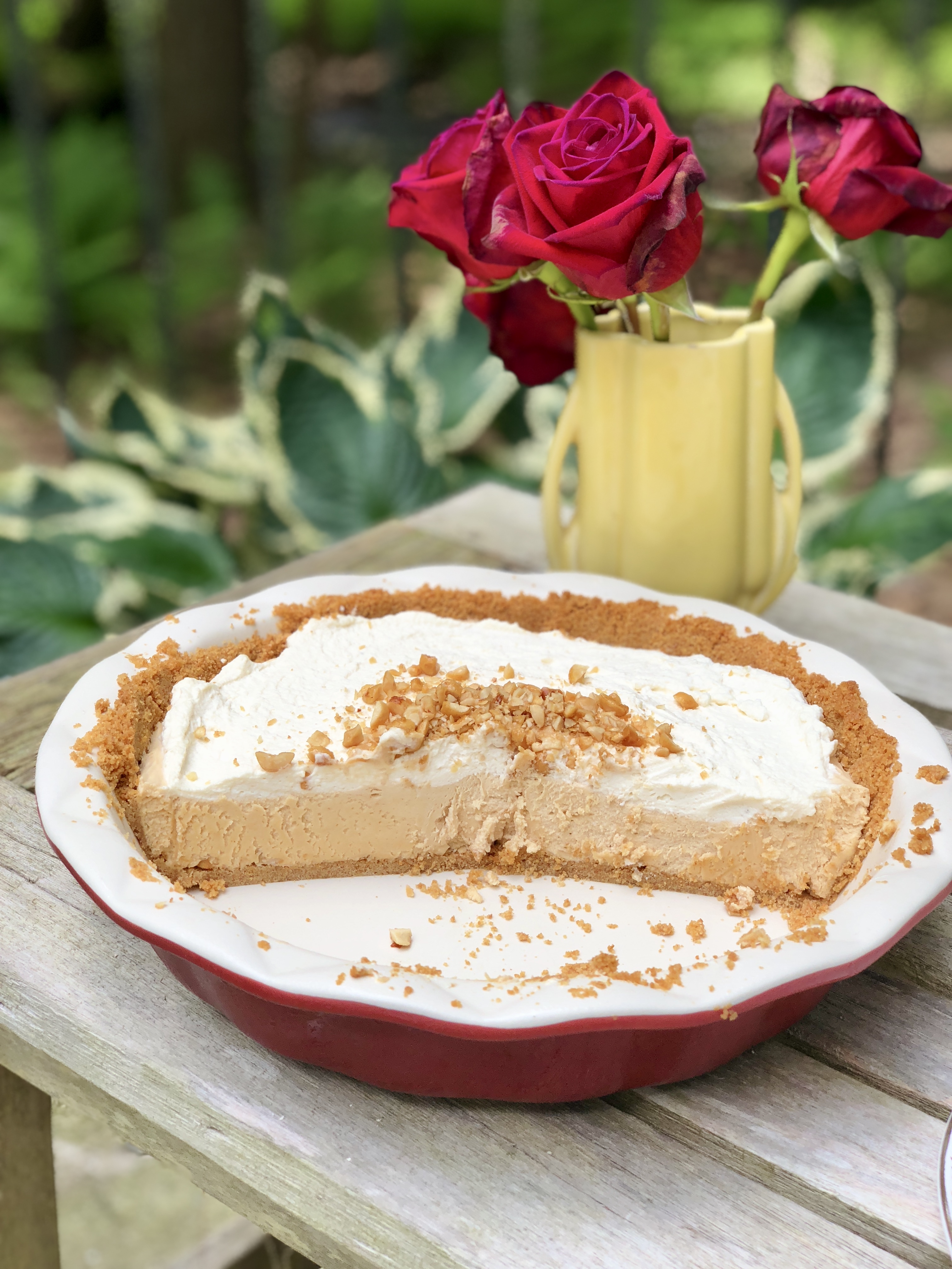 I was only able to take a couple of pictures before half the pie was gone.
