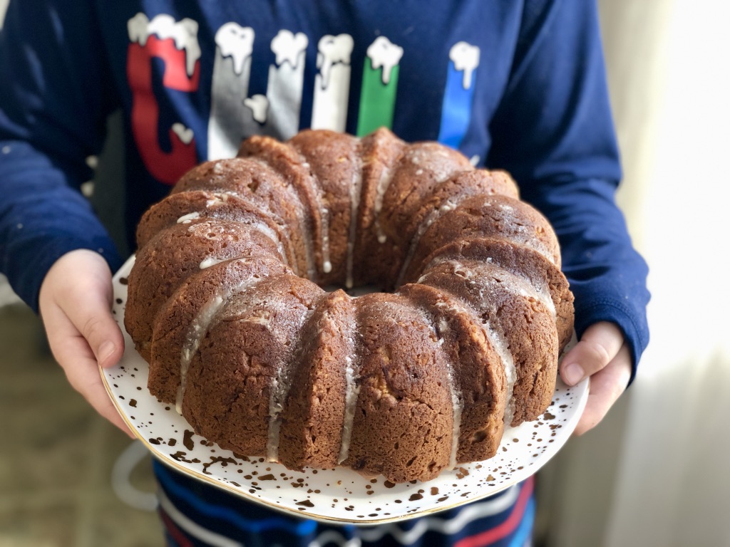 The kids will love to eat this so why not get them to help bake it too?