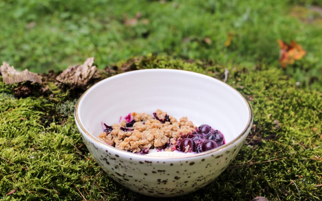 Blueberry Crumble, Summer’s Last Hurrah